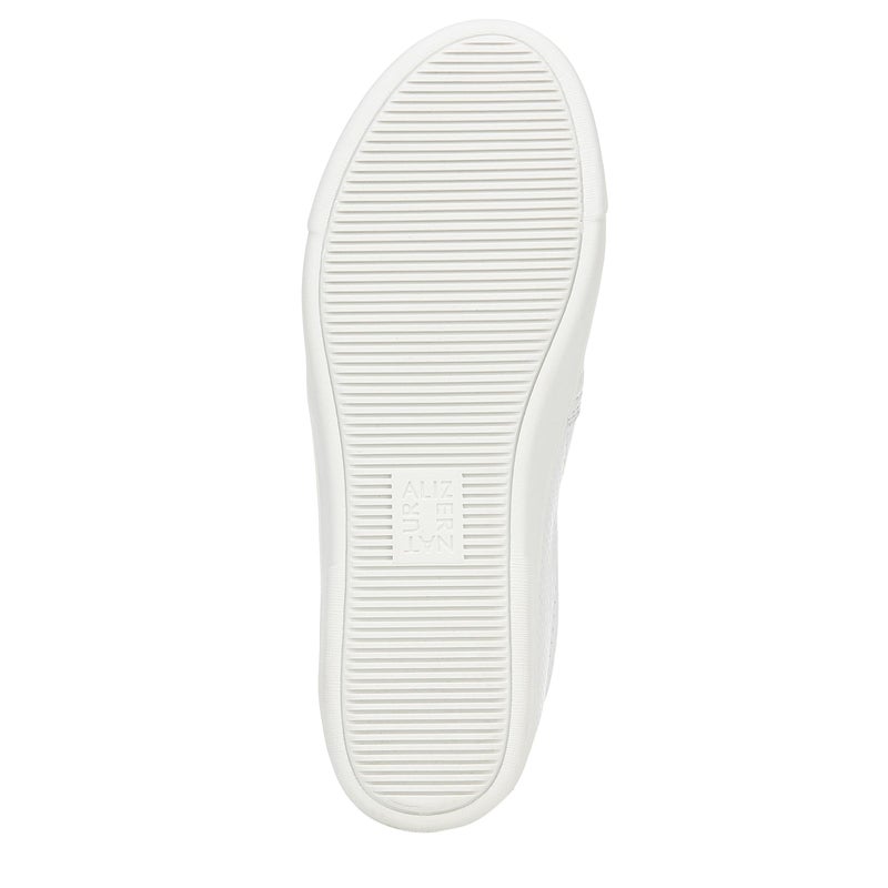 Naturalizer Womens MARIANNE Sneaker White Perforated Leather 7.5 W - Image 5